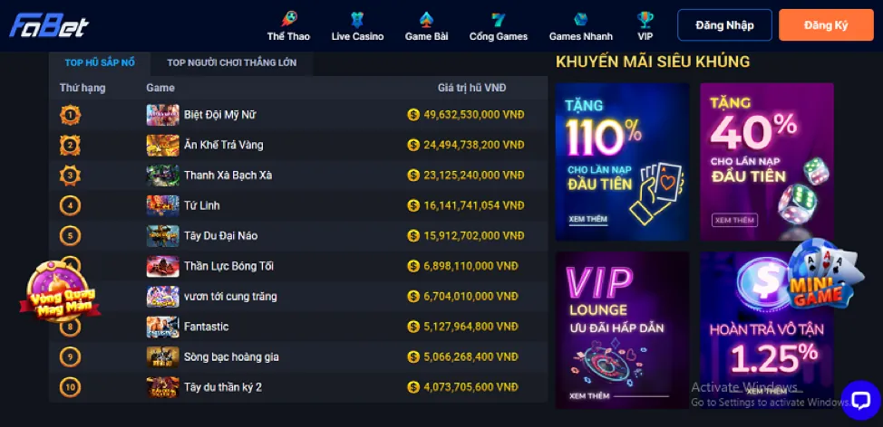 Khuyến mãi af88 login